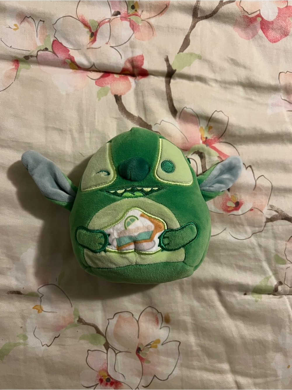 Squishmallows Disney 5" Green STITCH Key Lime Pie Scented Mystery Squad Plush